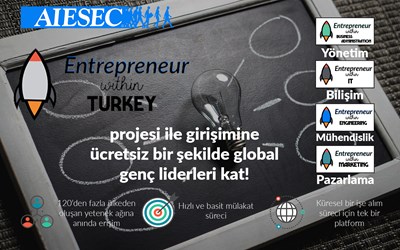 Türkiye'de Girişimci Projesi Başlıyor