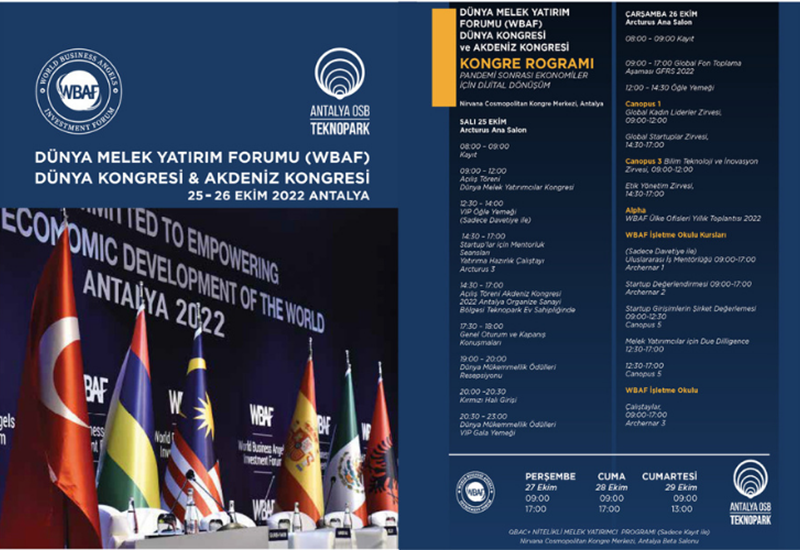 WBAF Dünya Kongresi ve Akdeniz Kongresi 2022 